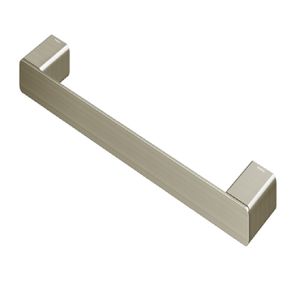 Porta Toalhas de Rosto 376mm Docolflat Níquel Escovado Docol
