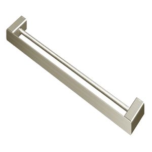 Porta Toalhas 676mm Base Duplo Docolflat Níquel Escovado Docol