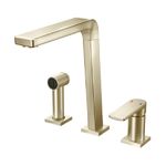 Misturador-Monocomando-para-Cozinha-de-Mesa-com-Ducha-Bistro-Niquel-Escovado-Docol