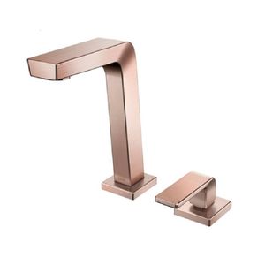 Torneira para Lavatório de Mesa Bica Baixa Vougan Cobre Escovado Docol