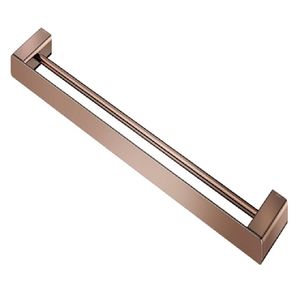 Porta Toalha 676mm Base Duplo Docolflat Cobre Polido Docol