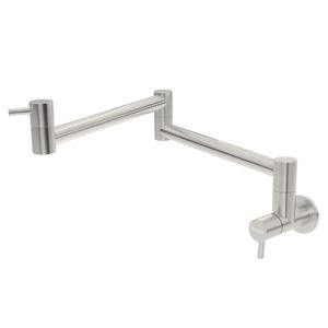 Torneira para Cozinha de Parede Flexion Wall em Aço Inox Tramontina