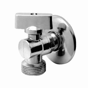 Válvula Esfera para Máquina de Lavar Angular 1/2 e 3/4 Cromada Imperatriz