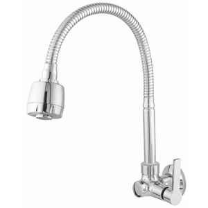 Torneira 2066 C55 De Parede Bica Gourmet Cristal Cromada Imperatriz