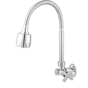 Torneira De Parede Para Cozinha Gourmet Coral 2066 C38 Cromada Imperatriz