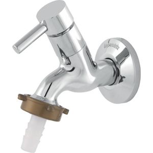 Torneira De Parede Para Tanque/Jardim Plena Cromada Imperatriz