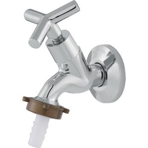 Torneira De Parede Para Tanque/Jardim Levanzo Cromada Imperatriz