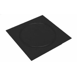 Ralo Click 15x15cm Quadrado Black Matte Imperatriz