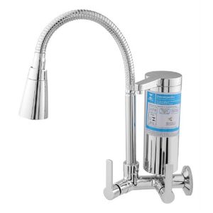 Torneira 2144 C55 para Cozinha de Parede Bica Spire com Arejador Cristal Cromada Imperatriz