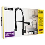 Torneira-Monocomando-para-Cozinha-de-Mesa-Bmo-Gourmet-com-Spray-Preto-Santana--1-