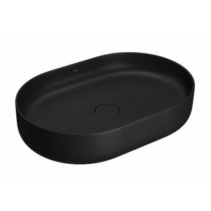 Cuba Apoio Oval 60cm Ebano Fosco Deca