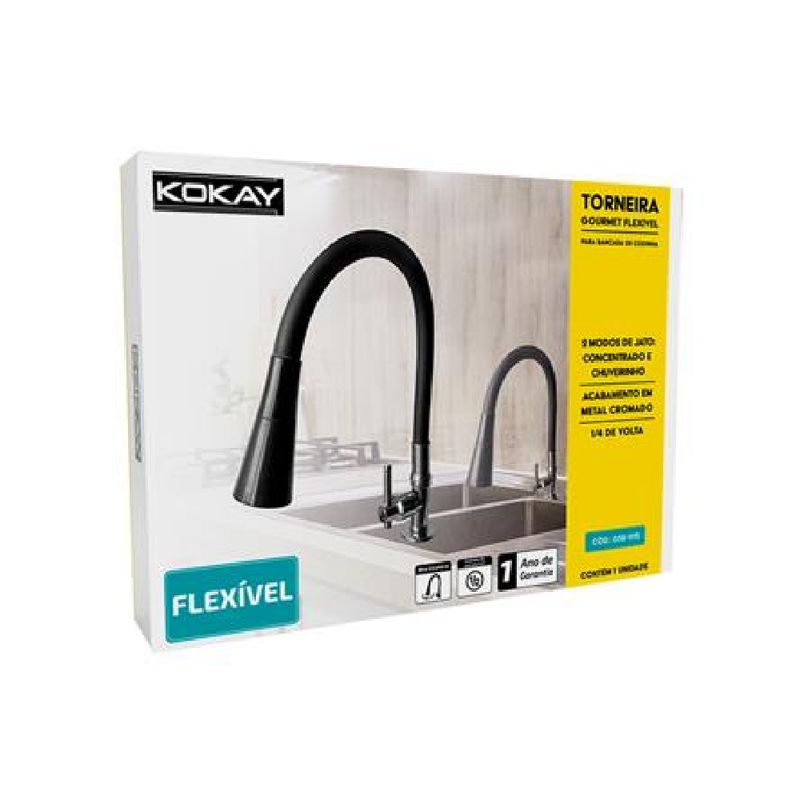 Torneira-Monocomando-para-Cozinha-de-Mesa-Bmo-Gourmet-Preto-Santana--1-