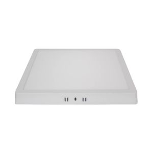 Plafon Led 24w 240v Embutir Quadrado 3000k Amarela Blumenau