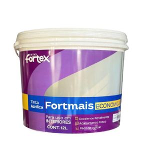 Tinta Fortmais Branco Gelo 12L Fortex