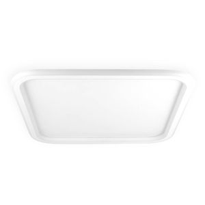 Plafon Led Alva 32w de Sobrepor Quadrado 6500k Branco Blumenau