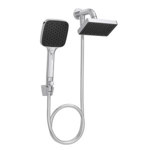 Chuveiro de Parede Retangular 15cm com Desviador Cromado Deca