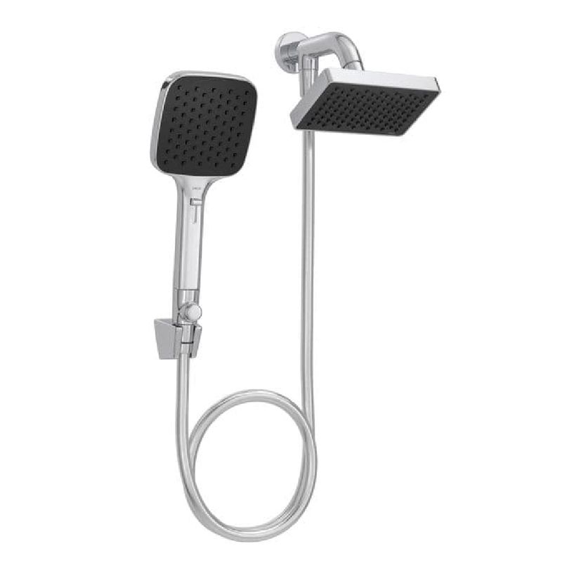 Chuveiro-de-Parede-Retangular-15cm-com-Desviador-Cromado-Deca