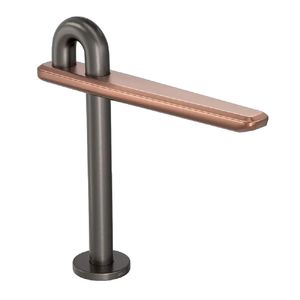 Bica para Lavatório de Mesa P DecaYou Memphis Dark Antracite e Dynamic Peach Deca