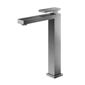Misturador Monocomando para Lavatório de Mesa Bica Alta New Edge Grafite Docol