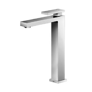 Misturador Monocomando para Lavatório de Mesa Bica Alta New Edge Cromada Docol