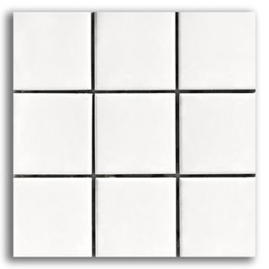 Revestimento 10x10cm Branco Brilhante Tipo A Elizabeth