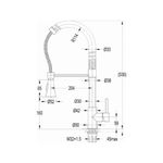 Misturador-Monocomando-de-Mesa-para-Cozinha-com-Bica-Movel-Gourmet-Preto-Matte-Roca--1-
