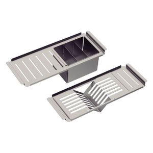Kit com Acessórios para Cuba Quadrum Inox Tramontina