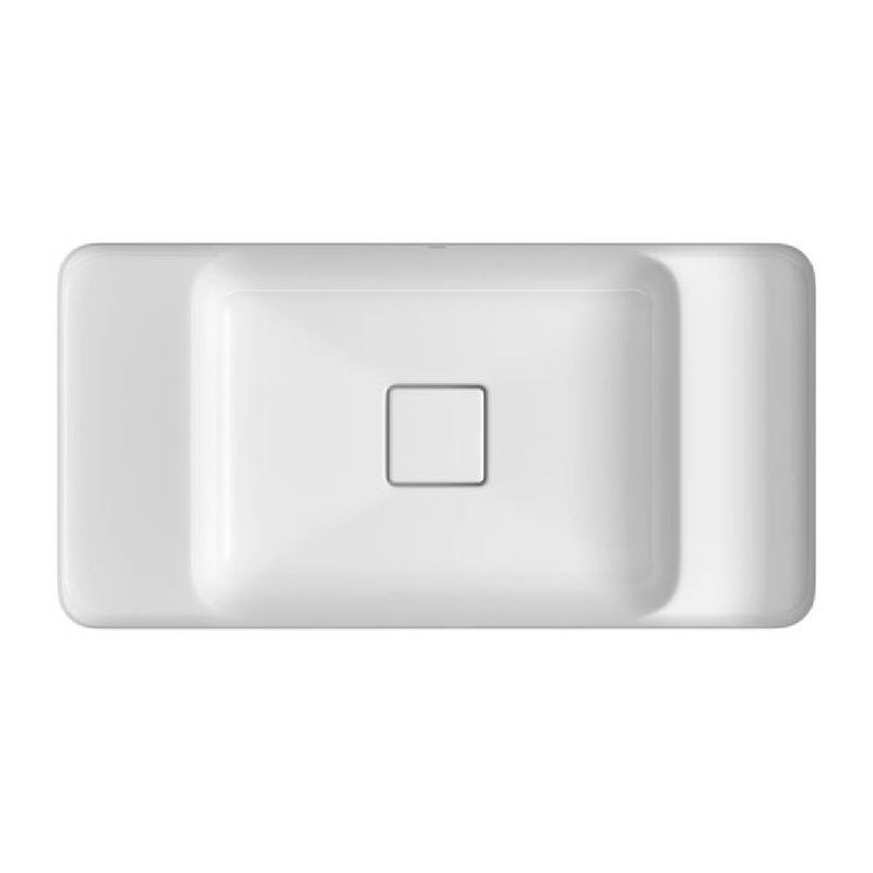 Cuba-de-Embutir-Retangular-com-Mesa-60cm-Branco-Gelo-Deca