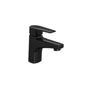 Misturador Monocomando para Lavatório de Mesa Bica Baixa Level Black Matte Deca