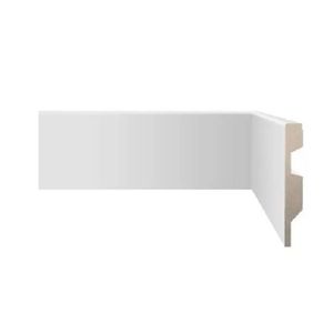 Rodapé 15x240cm Tech Branco Liso Biancogres