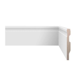 Rodapé 10x240cm Tech Branco Frisado Biancogres