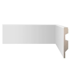 Rodapé 10x240cm Tech Branco Liso Biancogres