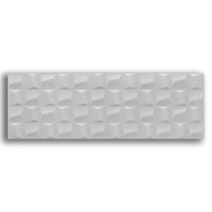 Revestimento 30x90cm Retificado Cubic Ponto Prata Metalizado Tipo A Eliane