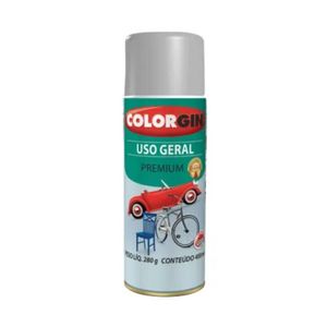 Tinta Spray 400ml Alumínio Uso Geral para Rodas Colorgin