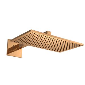 Chuveiro de Parede com Tubo Unic 40cm Red Gold Deca