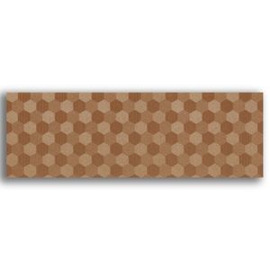 Revestimento 30x90cm Retificado Six Bronze Metal Tipo A Decortiles