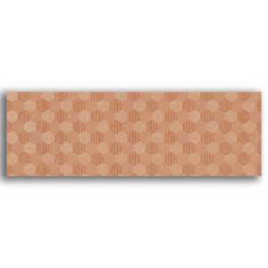 Revestimento 30x90cm Retificado Six Cobre Metal Tipo A Decortiles