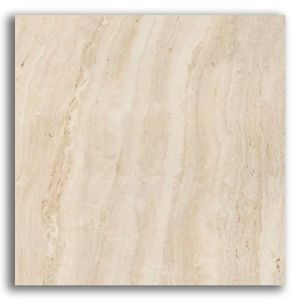 Porcelanato 80x80cm Retificado Travertino Bege Cetim Acetinado Tipo A Incesa