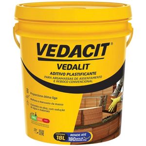 Aditivo Plastificante Vedalit 18L Vedacit