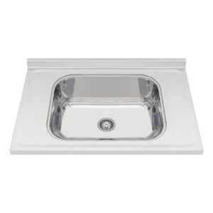 Tanque Simples 80x54cm Aço 304 Branox