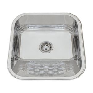 Tanque Sobrepor 40x40cm Aço 304 Branox
