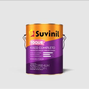 Tinta Toque Fosco Acetinado Branco Neve 3.6L Suvinil