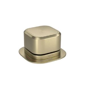 Acionamento Monocomando para Lavatório de Mesa DecaYou Quadrado Summer Gold Deca