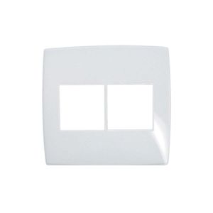 Placa 4x4 2+2 Postos Adjacentes Branco Pial