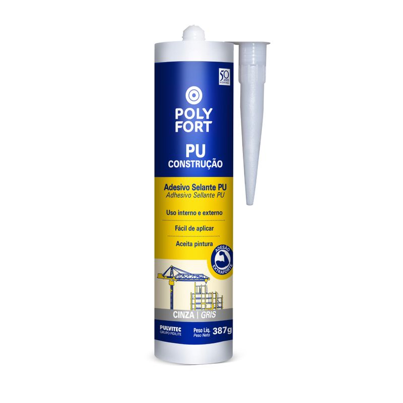 Adesivo-Selante-Multiuso-Poliuretano-Construcao-387g-Cinza-Pulvitec-