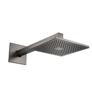 Chuveiro com Tubo de Parede Quadrado Dark Antracite Deca