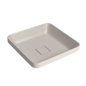 Cuba Sobrepor 40cm Quadrada Slim Antrancite Deca