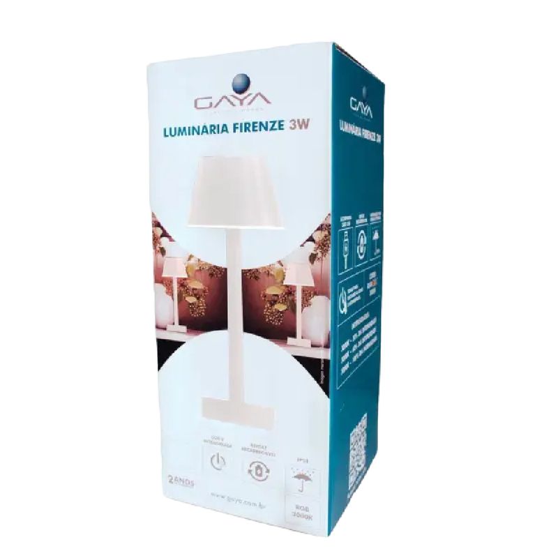 Luminaria-Firenze-Recarregavel-3w-RGB-Branco-Gaya--3-