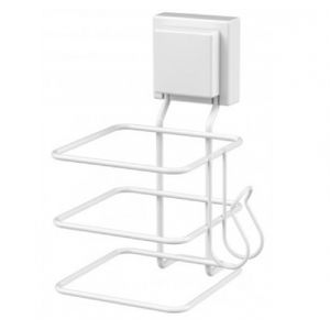 Suporte para Secador de Cabelo Branco Future