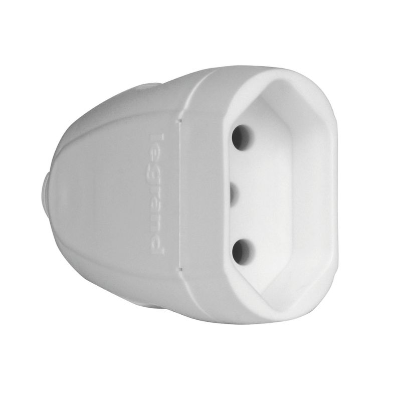 Plug-Prolongador-Conecta-10A-2-Polos---Terra-Branco-Pial